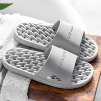 toilet hollow hole leaking slippers mens quick drying non slip bath house sauna slippers low price cheap