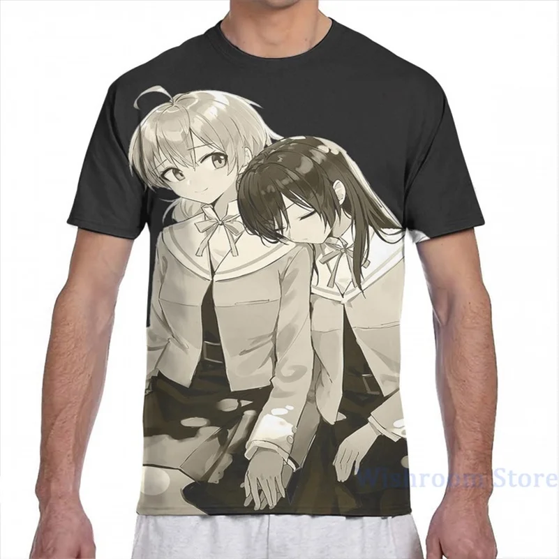 Мужская футболка Yuu & Nanami с надписью держащие руки (цветут в вас) женская модная