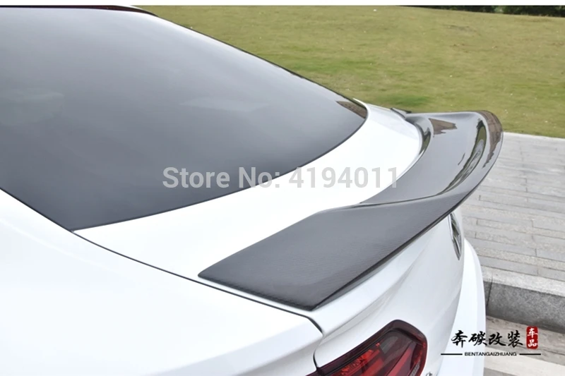 Высококачественный задний спойлер из углеродного волокна крышка багажника