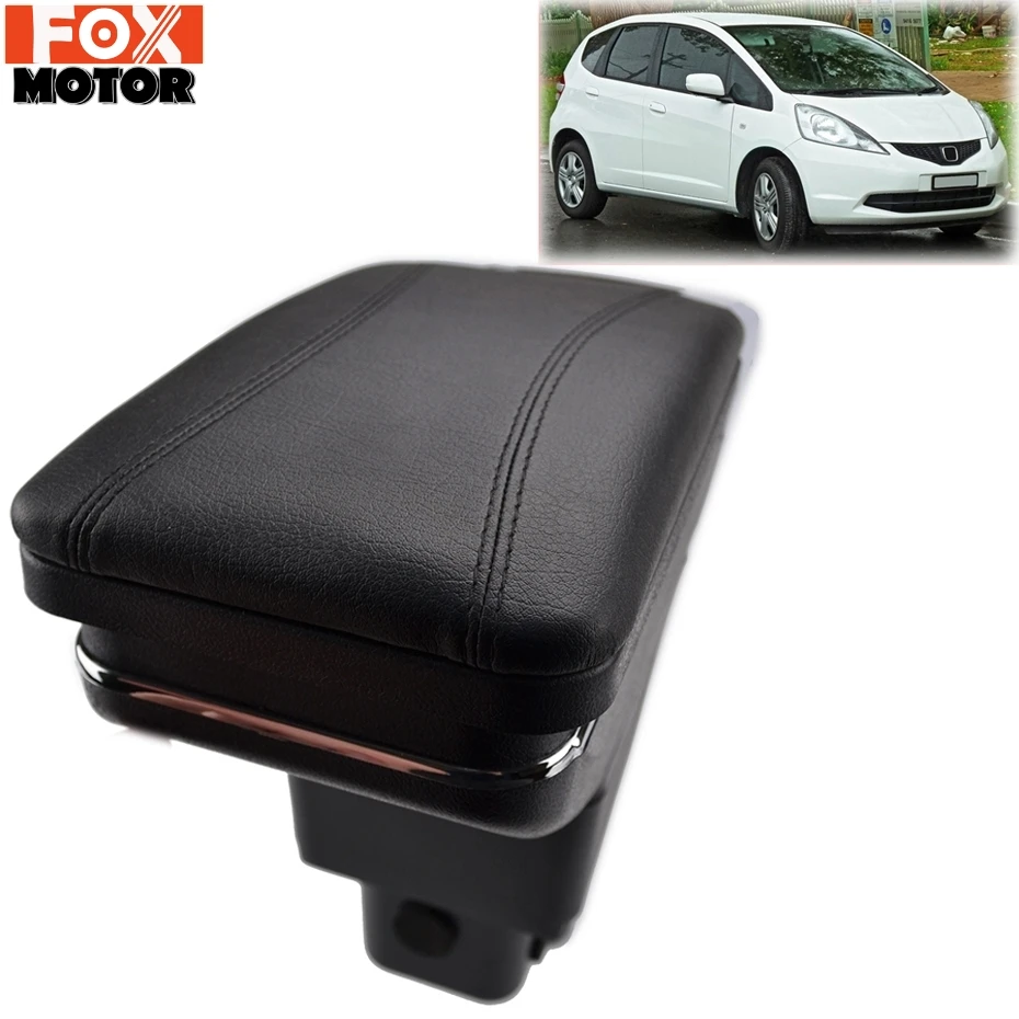 Для Honda Fit Jazz 2009 2013 GE подлокотник Подлокотник поворотный 2010 2011 2012 центральная