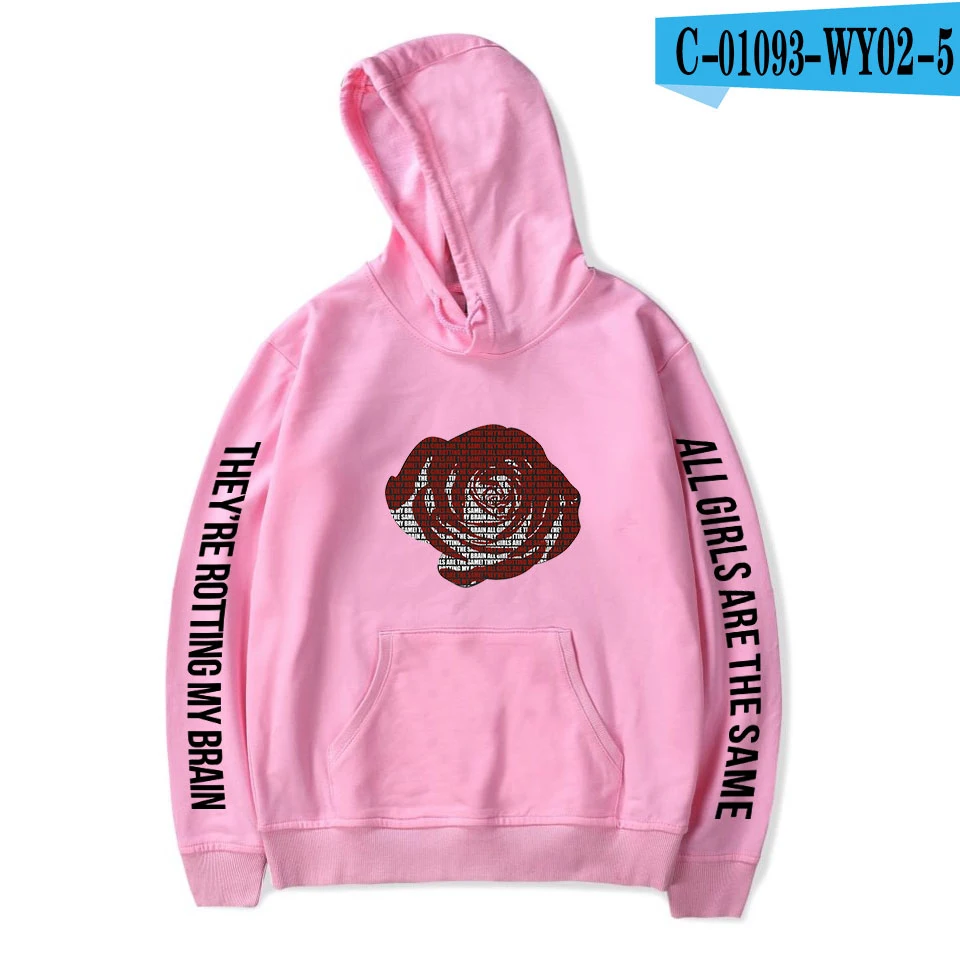 Pink Толстовки с капюшоном rapper Juice Wrld для мужчин/женщин, Новое поступление, модный принт, поп-хоп стиль, крутой сок Wrld, толстовка с капюшоном, пальто - Цвет: Pink