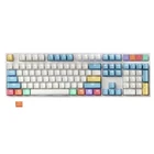 108 ключей Вишневый профиль цветной мел дизайн PBT Keycaps с подсветкой для вишневого Mx Переключатель механическая клавиатура Keycap