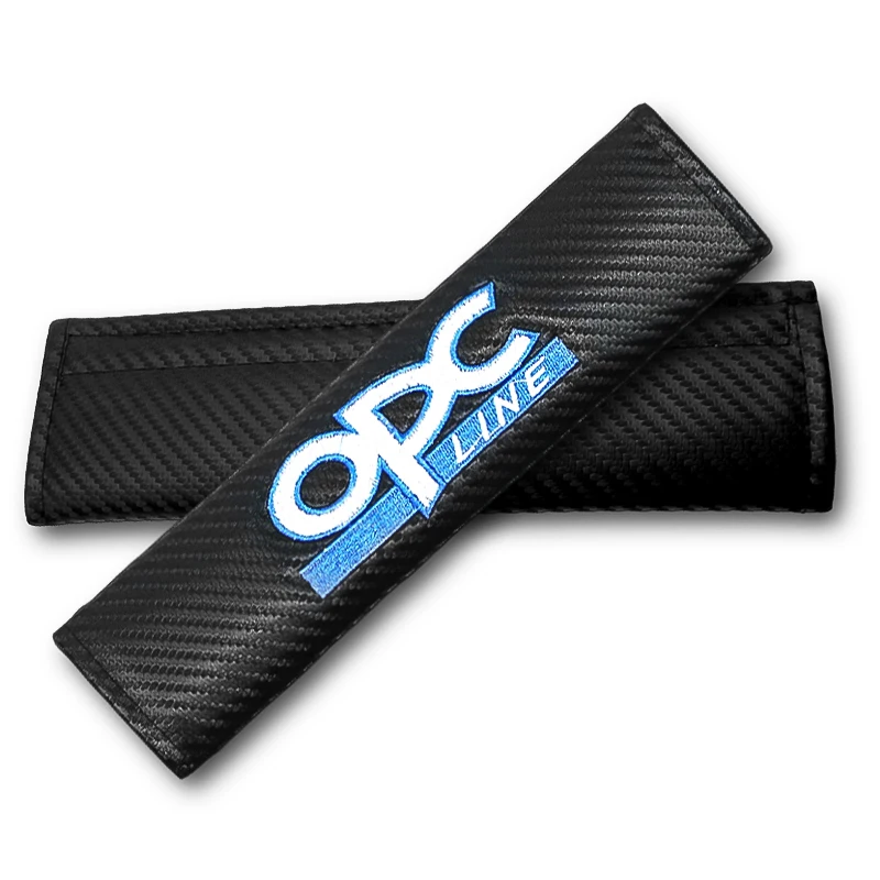 

2PCS Car Styling Seat Belt Cover Seat Belt Shoulder Guard For Opel Astra H G J Insignia Mokka Zafira Corsa OPC Accessories goods