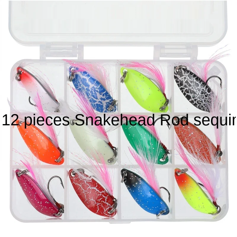 12 шт. Роботизированная рыболовная приманка Электрический Воблер для щуки