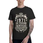 Мужская футболка с коротким рукавом, 1971 хлопок