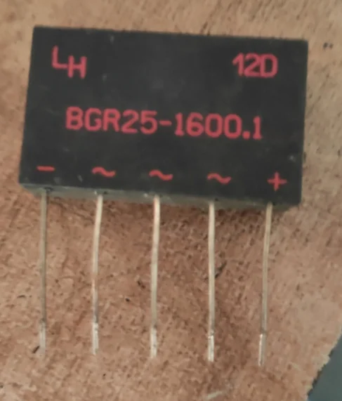 

Модуль BGR25/BGR25-1600.1 5-контактный, 25 А, 1600,1 в, б/у