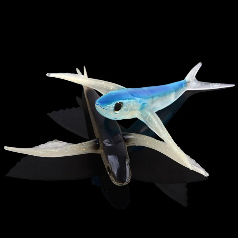 Новая морская водная ПВХ рыболовная приманка летающая рыба лодка Троллинг тунец