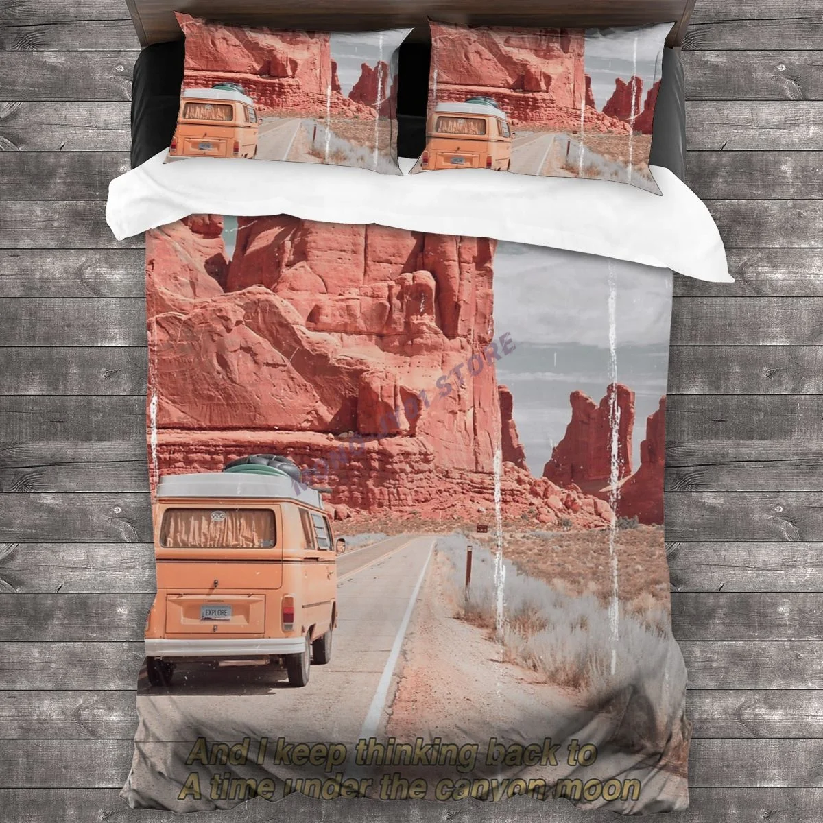 

Aesthetic Quote Bedding Set Duvet Cover Pillowcases Comforter Bedding Sets Bedclothes