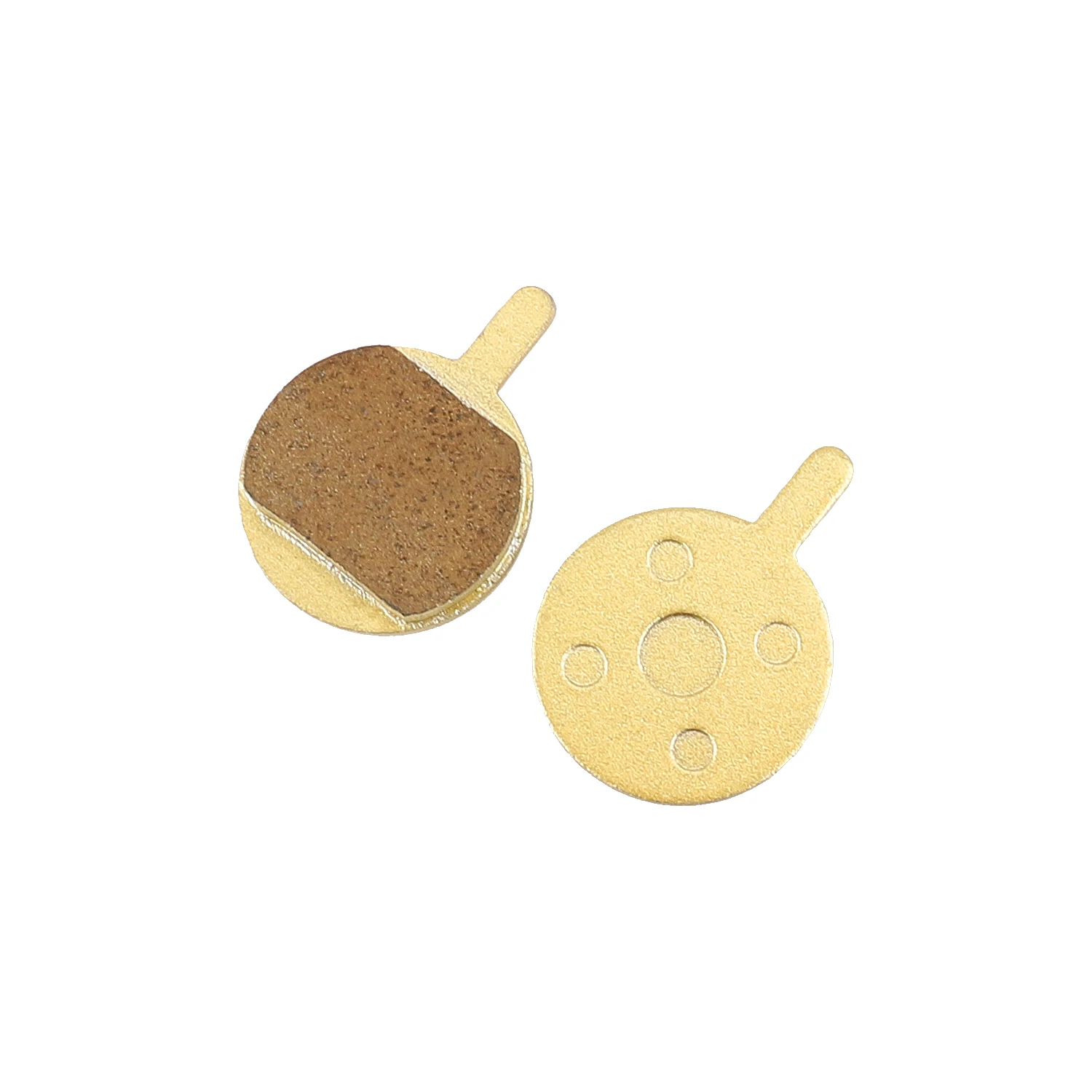 

1 Pair Round Long-handled Full-metallic Brake Pads Matche Brake Pads of The Same Contour Kit For Cycling Riding Accessories