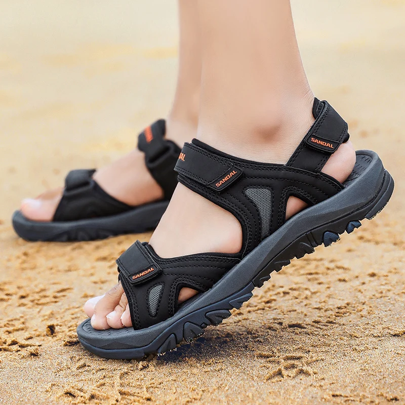 

Sandalia Masculina Men Outdoor Sandals Casual Gladiator For Mountain Sandal Beach Shoes Men's Summer Vietnam
