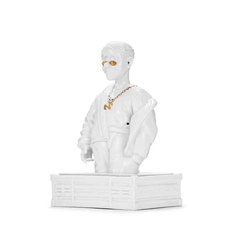 

Современная фигурка старого мастера, креативная курильница, Художественная Скульптура, украшение, керамика, искусство и ремесло, скандинав...