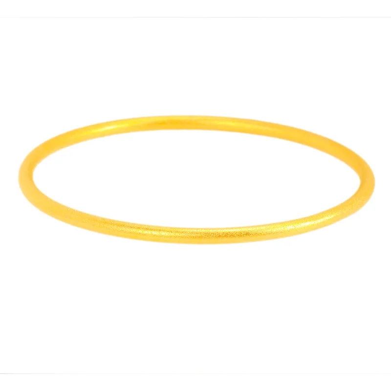 

Simplicity Versatile Gold Plated Bracelet For Women Copper Charm Bangle 2021 Fashion Jewelry Party Accessories Gift