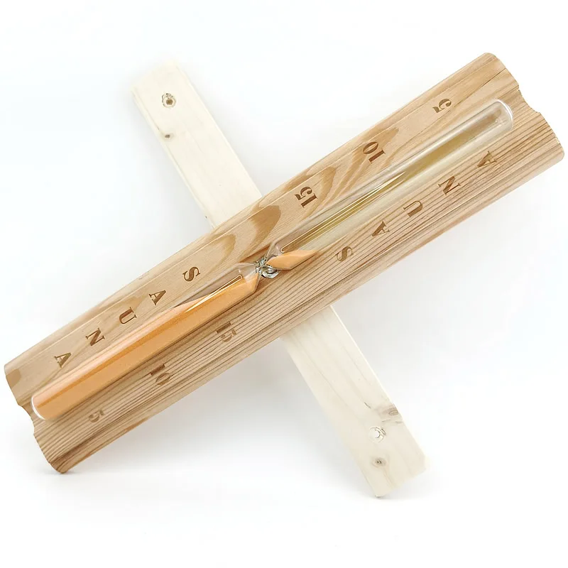 Оранжевые песочные часы 1 шт. 15 минут для детей миниатюрные Необычные изысканные