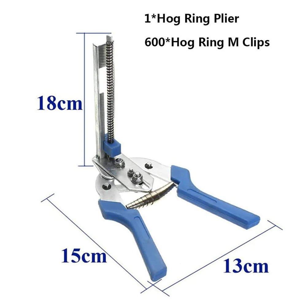 Многофункциональные плоскогубцы для свиных колец и скобы 600 шт. м куриных