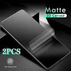 Мягкая матовая Гидрогелевая пленка для Iphone 13 11 12Pro Max Mini Aifon 13mini, защита экрана с защитой от отпечатков пальцев, не стекло, 2 шт.