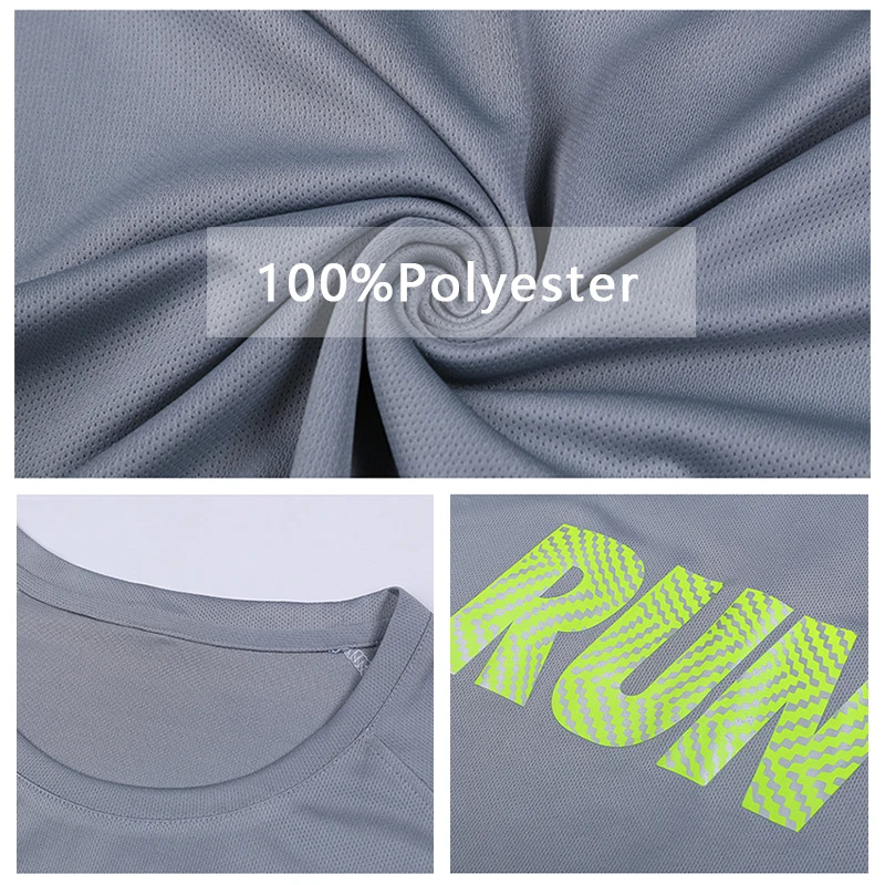 VANSYDICAL Мужская рубашка для бега с буквенным принтом баскетбольная спортивная