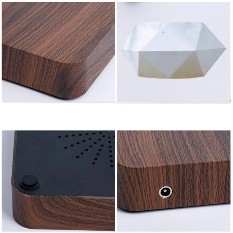 

Magnetic Suspension Flower Pot Levitating Air Bonsai Pot Green Flower Plant Succulent Suspension Pot For Desk Home Office Decor