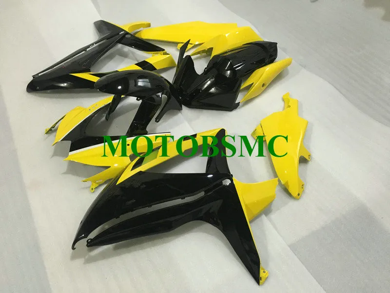 Обтекатель мотоцикла комплект для GSXR600 750 K8 08 09 GSXR 600 GSXR750 2008 2009 ABS Топ желто черные
