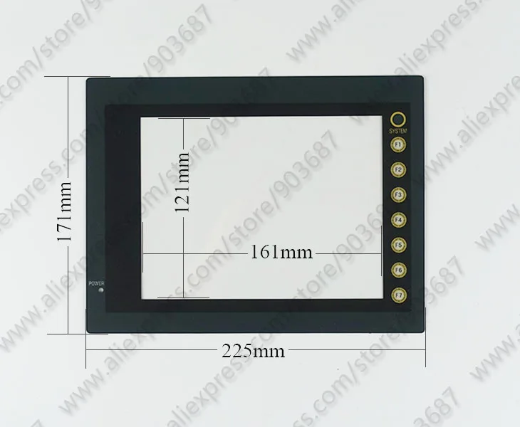 FUJI V708CD Front and Back Cover Case Shell Housing with Touch Screen and Protective Film Description Image.This Product Can Be Found With The Tag Names Cheap Industrial Computer Accessories, Computer Office, High Quality Computer Office, Industrial Computer Accessories