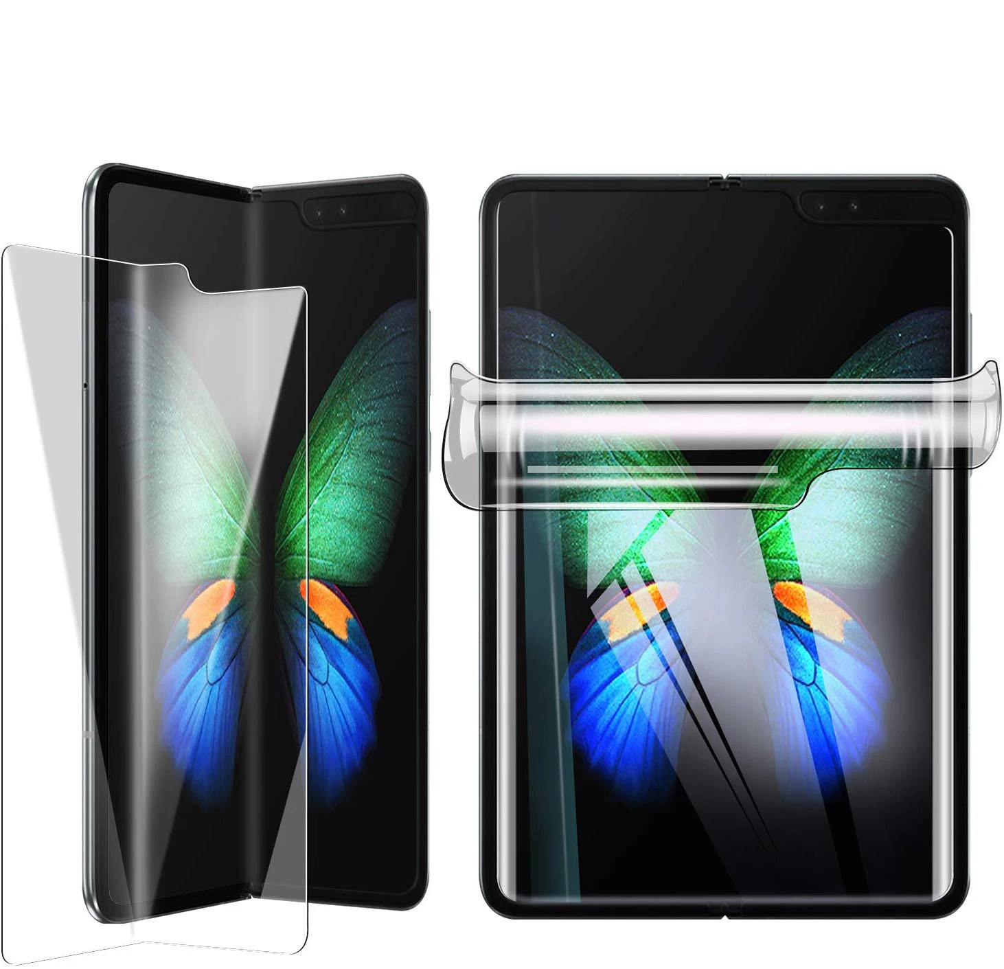 Защита экрана для samsung Galaxy Fold внутри защита от царапин Мягкая Ультра тонкая