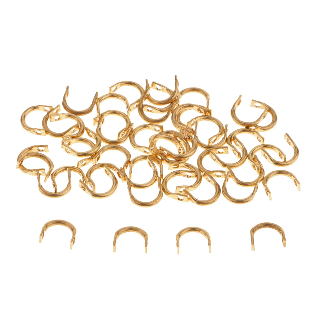 

50pcs Fishing Lures Accessories Spinner Easy-Spin Clevises Easy Spin S M L Fishing Lures for Fishing