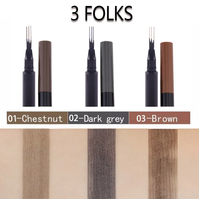 MISS ROSE карандаш для бровей натуральный стойкий водонепроницаемый легко носить