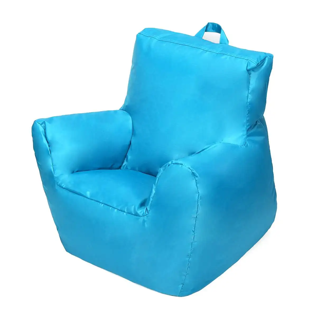 Синий Lazy Sofas Cover Chairs 420D Oxford Cloth Bean Bag Sofas Lounger Seat Bean Bag Pouf Puff Couch Tatami Living Room for Children - Цвет: Синий