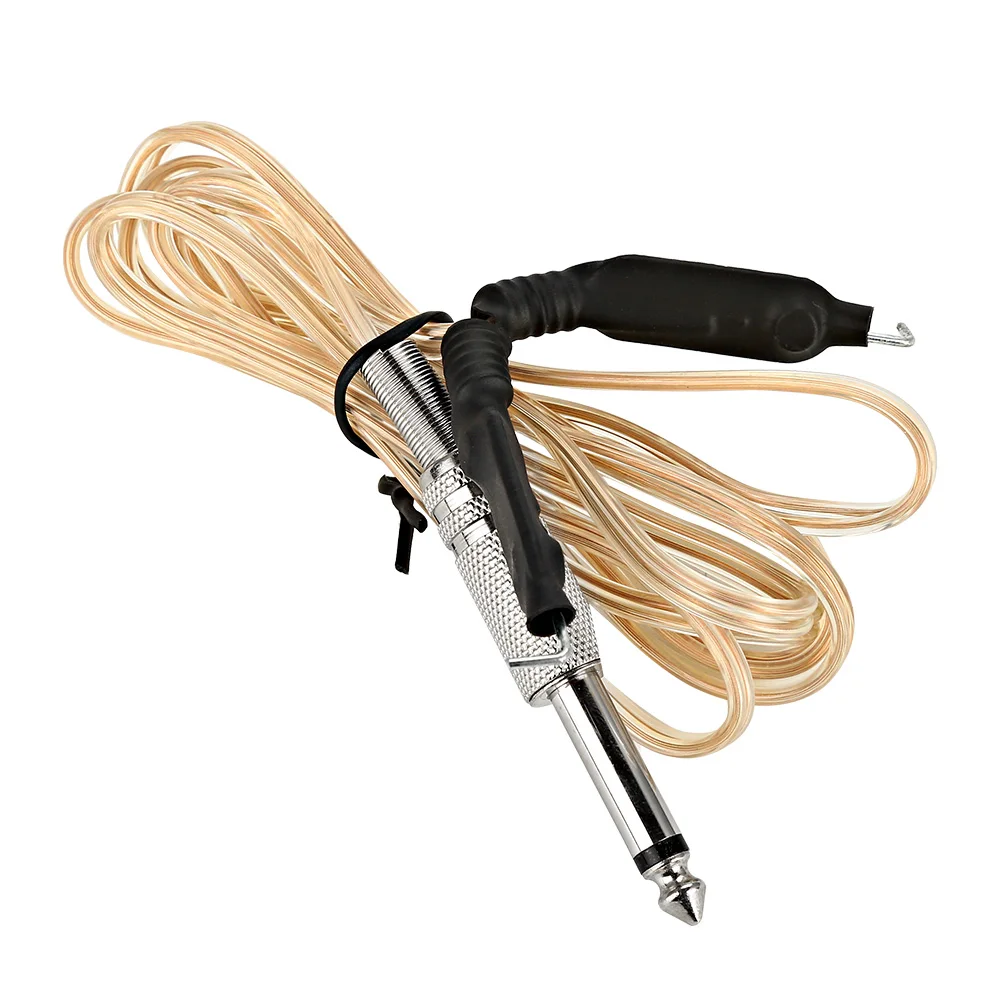 Прозрачный сверхмощный силиконовый мягкий зажим для тату шнур машинок линия