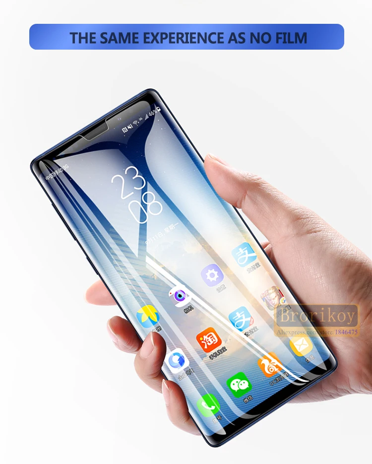 Ультратонкая Защитная пленка для Samsung Galaxy S8/S9/S10 Plus Note8/Note9 серии мобильных телефонов