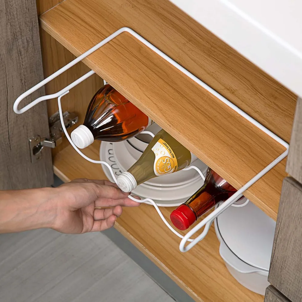 Refrigerator Kitchen Rack Shelf Can Beer Wine Bottle Holder Organizer Storage Fridge Shelves | Дом и сад