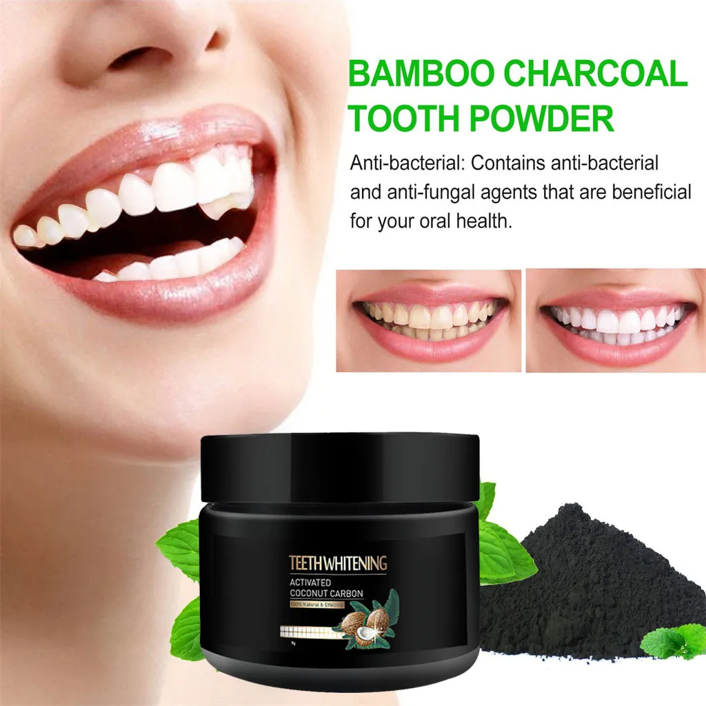 Отбеливающий зубной порошок ZJXM для ежедневного использования гигиена полости