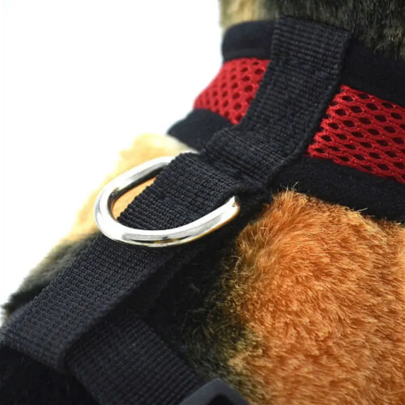 Мягкий дышащий поводок для собак нейлоновый сетчатый жилет новый регулируемый