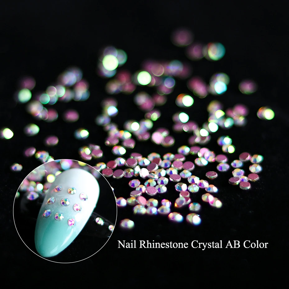 Блестящие аксессуары для дизайна ногтей разные размеры|Стразы и украшения| |