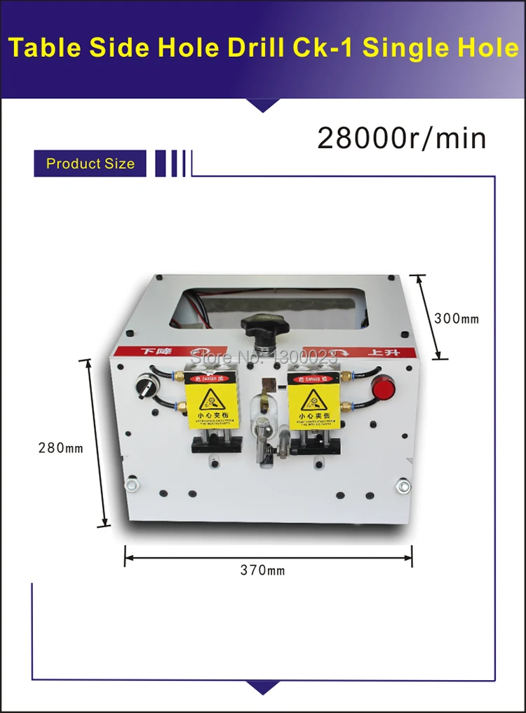 woodworking table side hole drill CK-1 single hole Dowel Pin Bolt Quick punch Horizontal Drilling Boring Machine Driller 1200W