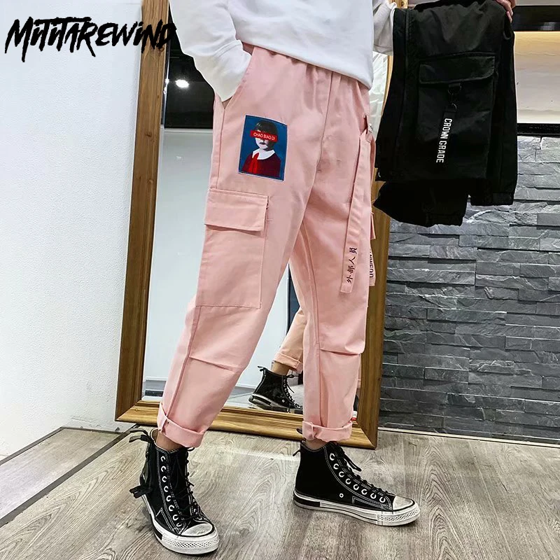 Брендовые мужские брюки шаровары для бега в стиле хип хоп уличная одежда