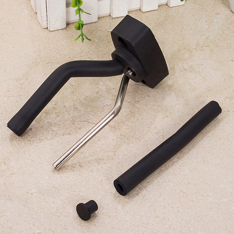 Настенное крепление для гитары черного цвета|Крючки и направляющие| |