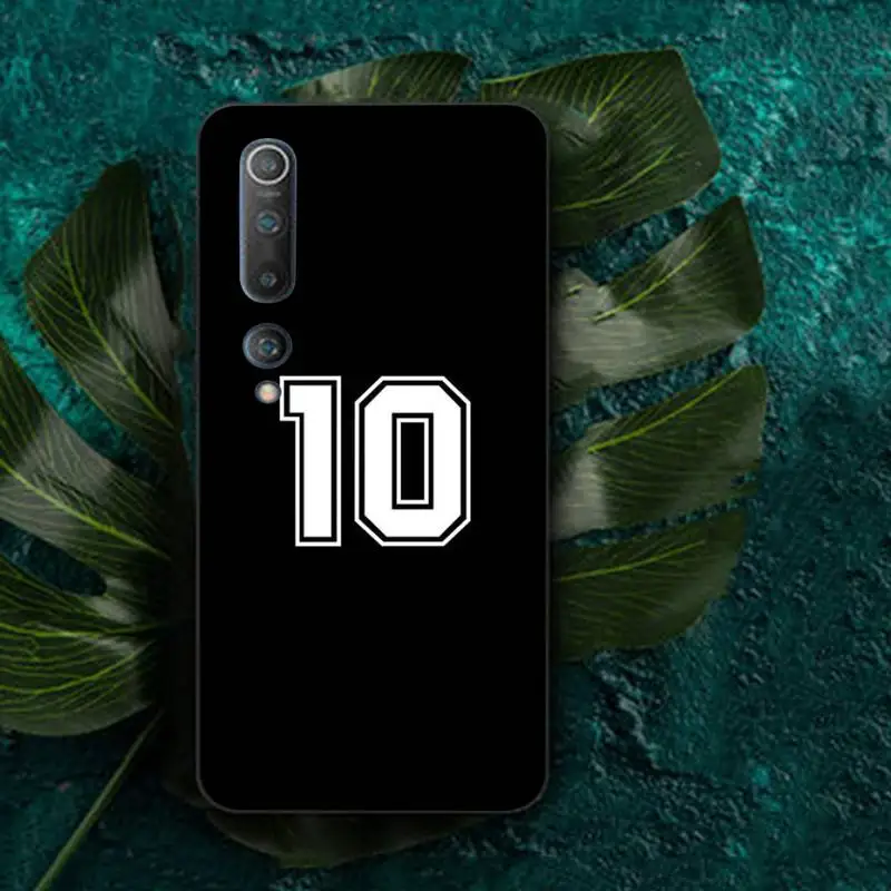 Пользовательский футбол счастливый номер фотосессия для Redmi Note 8 7 9 4 6 pro max T X 5A 3 10