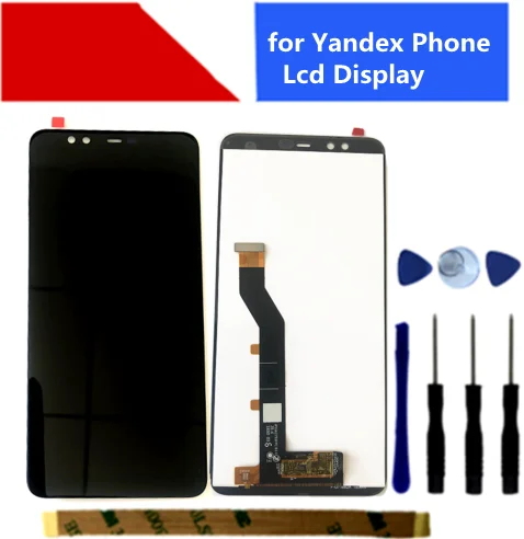 100% Оригинальный ЖК дисплей для Яндекс телефона 5 65 дюйма сенсорный экран