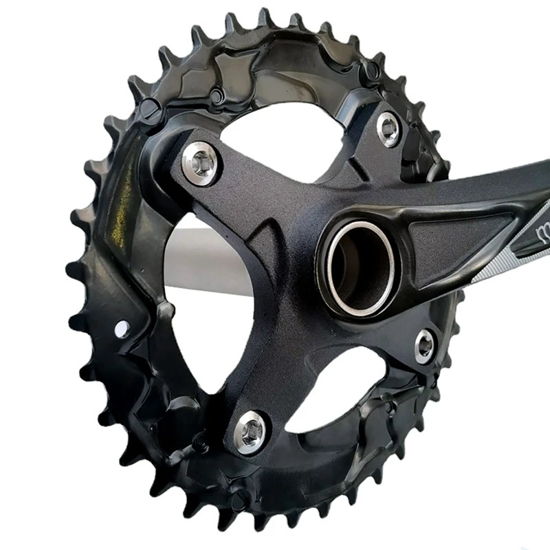 Велосипедный Кривошип Mi.Xim с круглым отверстием для горного велосипеда 170 мм 38T