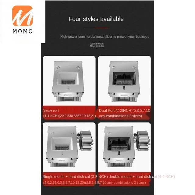 

Electric Meat Slicer Household Meat Grinder Commercial Automatic Fish Cutter Fillet Shredded Stainless Steel Meat Grinder