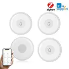 Умный датчик утечки воды Ewelink Zigbee, беспроводной детектор утечки воды, предупреждение об обнаружении уровня перелива