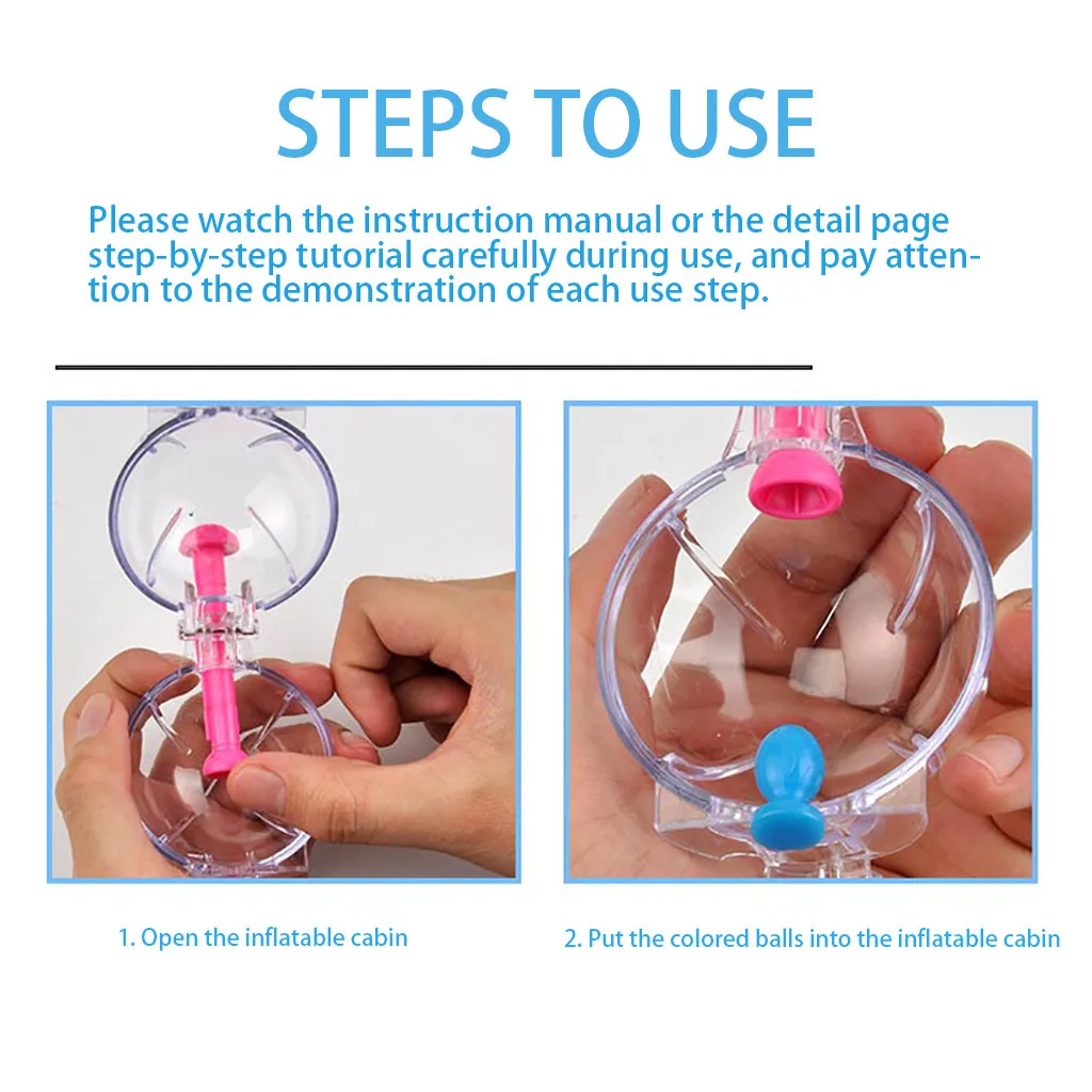 

Creative Super Filling Kit for Kids Sticky-B-Alloon Toys DIY Inflatable Bubble Balls DIY Handmade Creative Sticky-Balls Onion