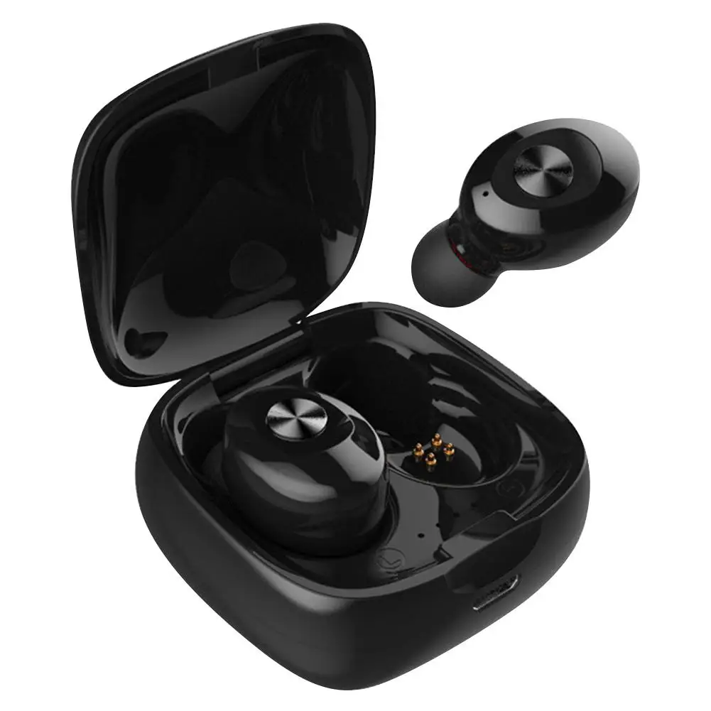 

XG-12 TWS Bluetooth 5.0 Earphones Mini Binaual Stereo Headset Handsfree with Mic Stylish Appearance Smart Touch Life Waterproof