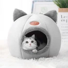 Новая удобная зимняя кровать для глубокого сна для кошек, маленький коврик, корзина для маленьких собак, товары для дома, удобные лежанки для дома