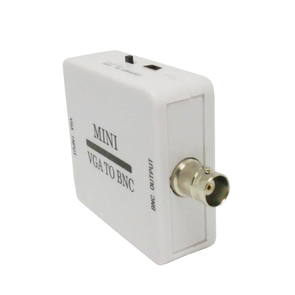 VGA to BNC Video Converter Mini HD Convertor Box Composite Adapter Conversor Digital Switcher For HDTV Monitor |