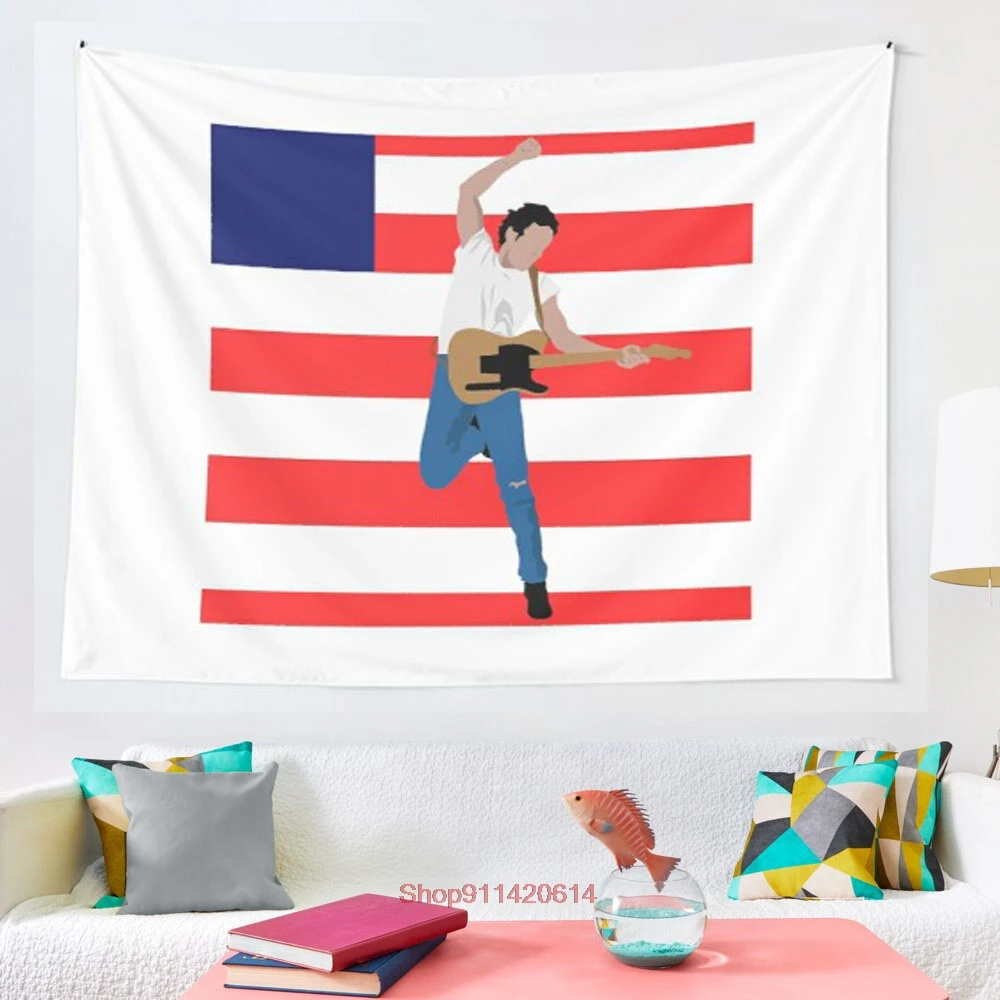 

Bruce Born 1 tapestry Wall Tapestry Wall Hanging Wall Decor Blanket Bedding Curtain Throw