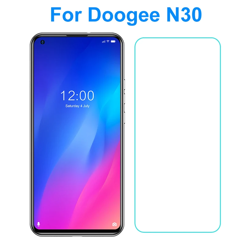 Закаленное стекло для корпуса Doogee N30 ультратонкая защитная пленка