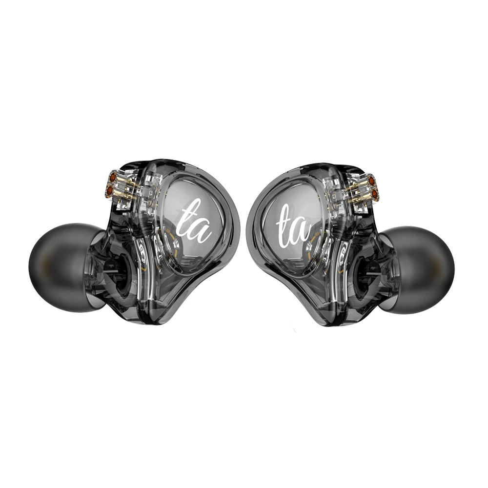 TRN TA Knowles 1BA + 1DD Гибридный привод наушники HiFi музыка Спорт IEM гарнитура съемный