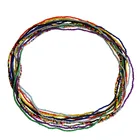 10 шт. эластичные бусины на талии, африканские бусины для живота, красочные пляжные бикини, цепочка для живота для женщин и девушек