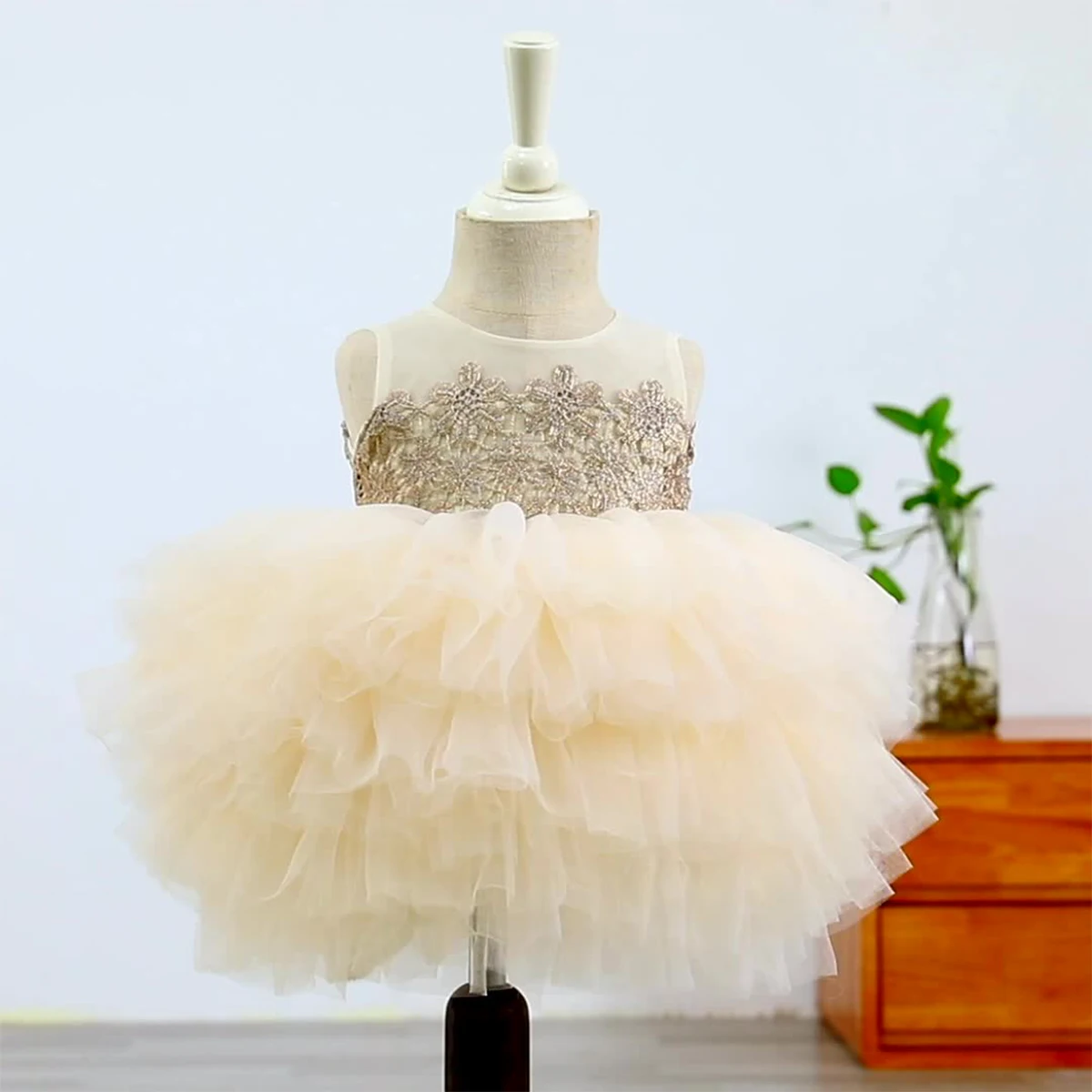 Юбка для девочек детское платье пачка детская юбка на день рождения летнее